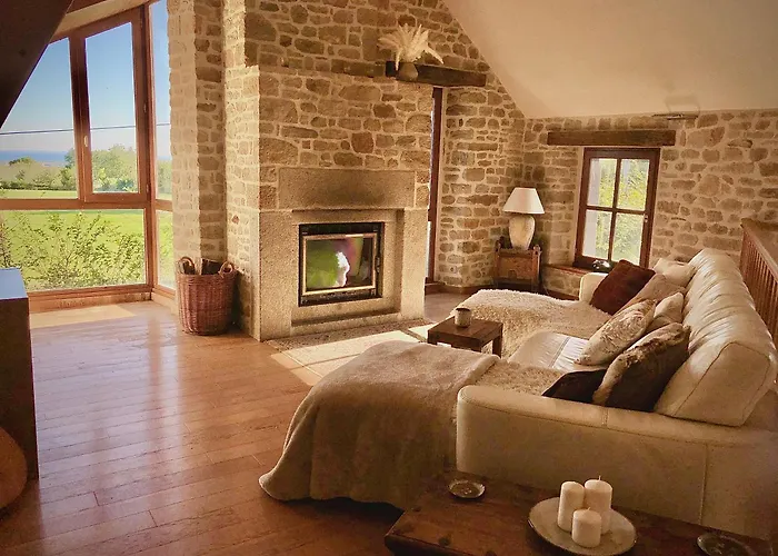 Le Petit Nid, Vue Mer, L'ile De Tatihou Avec Jacuzzi 펜션 La Pernelle